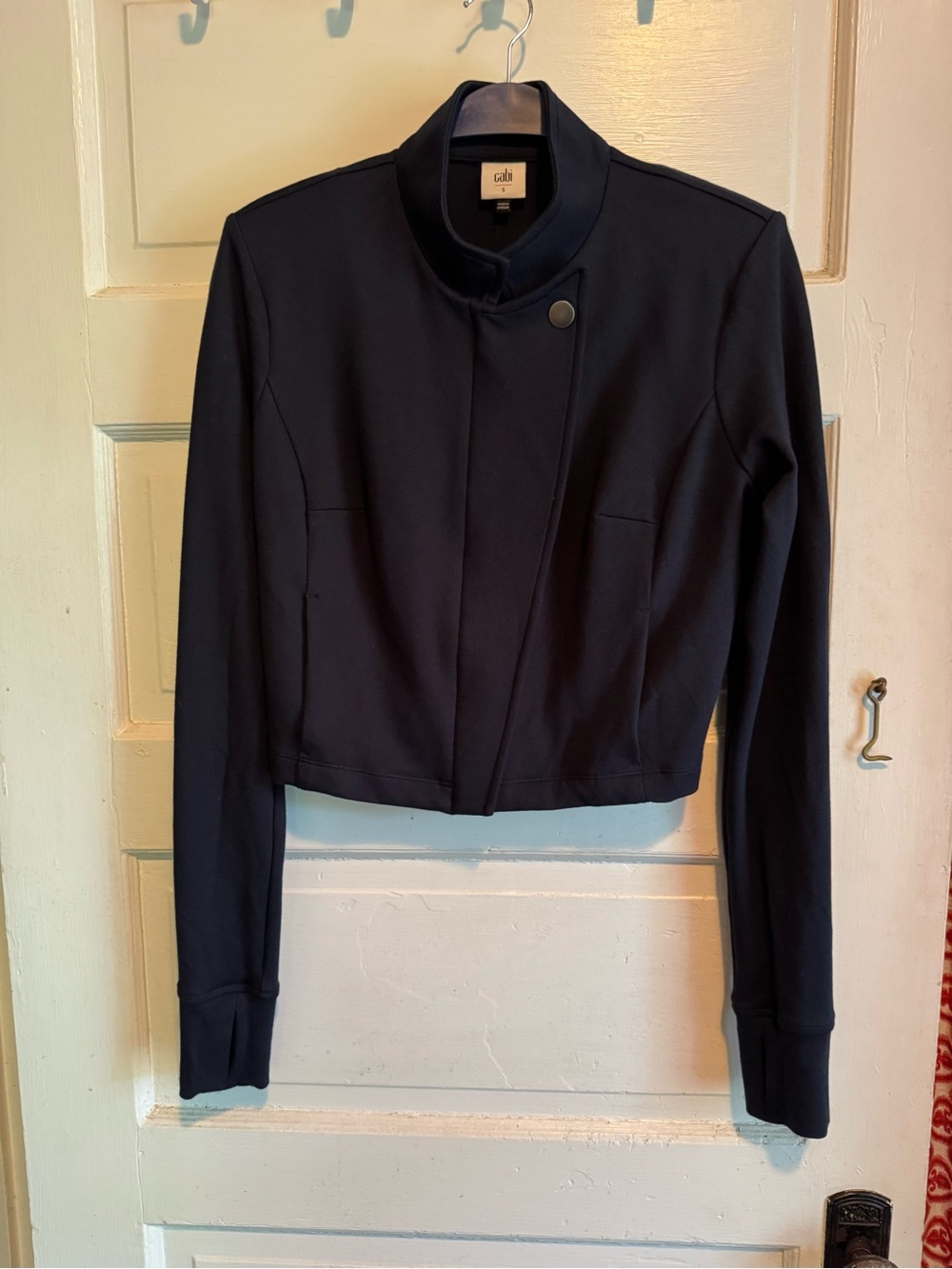 CAbi Navy Blue Admiral Jacket